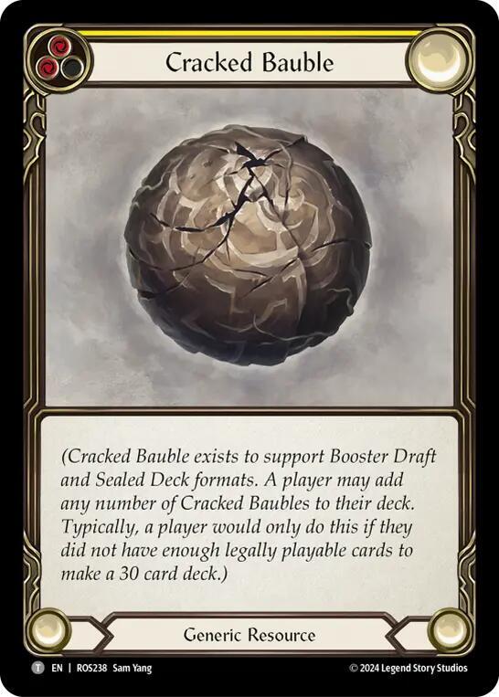 Cracked Bauble card image