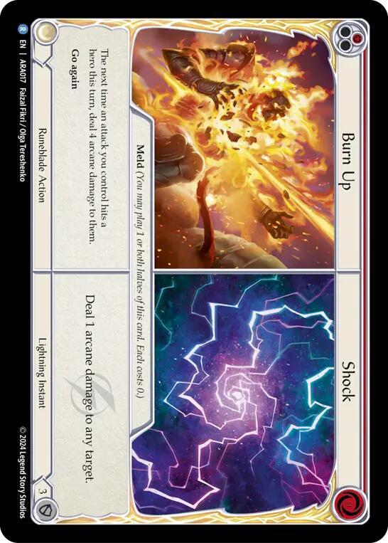 Burn Up // Shock card image