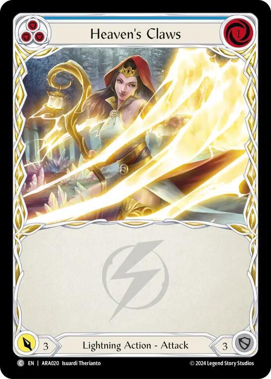 Heaven's Claws (Blue) card image