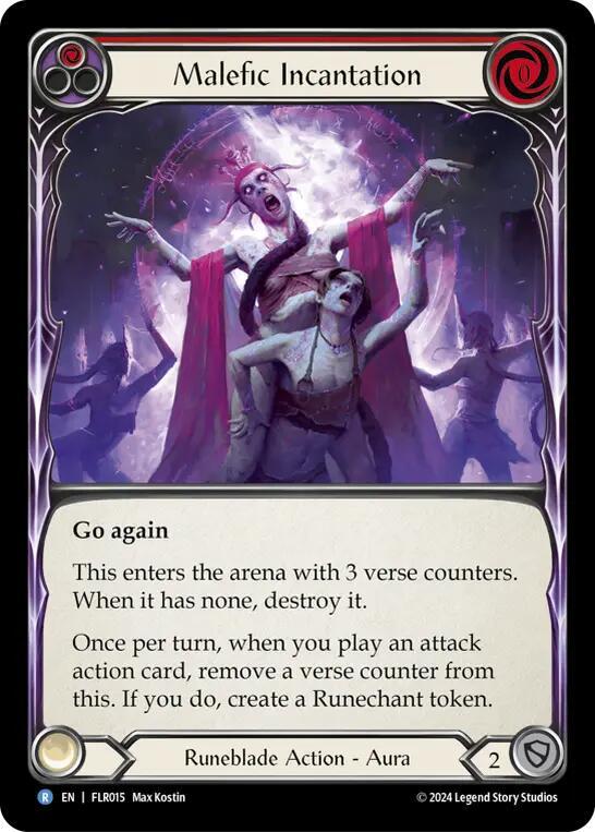 Malefic Incantation (Red) card image