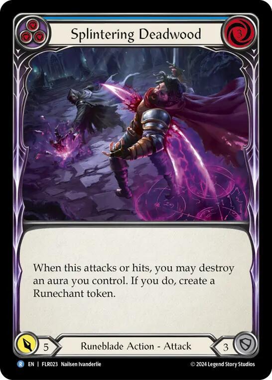 Splintering Deadwood (Blue) card image