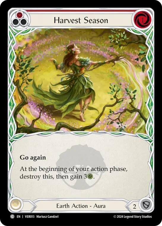 Harvest Season (Red) card image