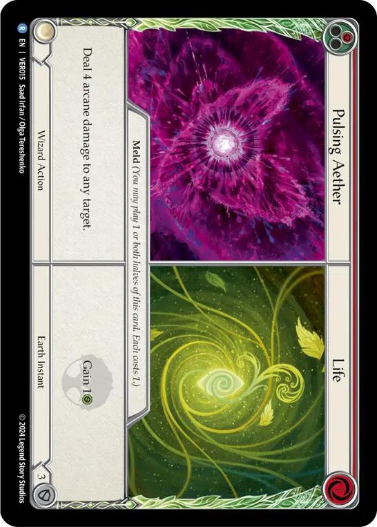 Pulsing Aether / Life card image