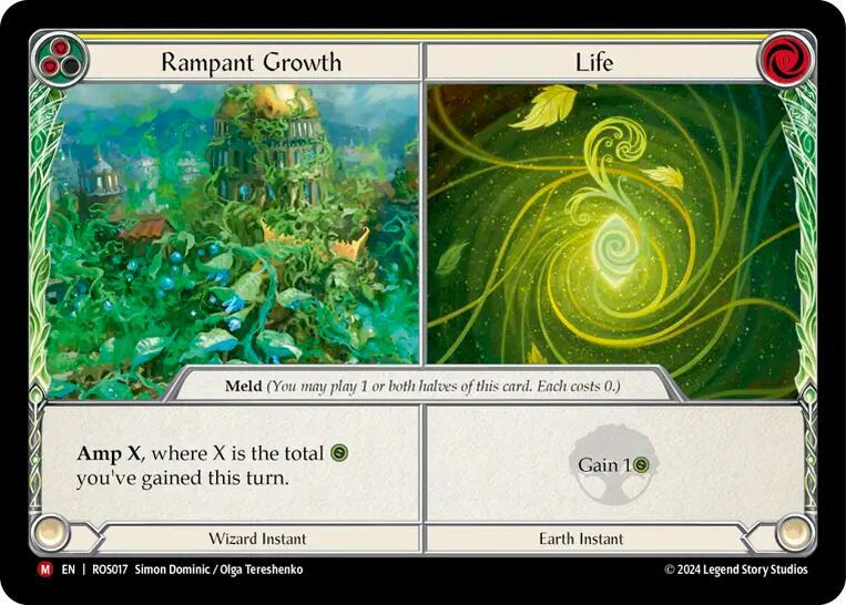 Rampant Growth // Life card image