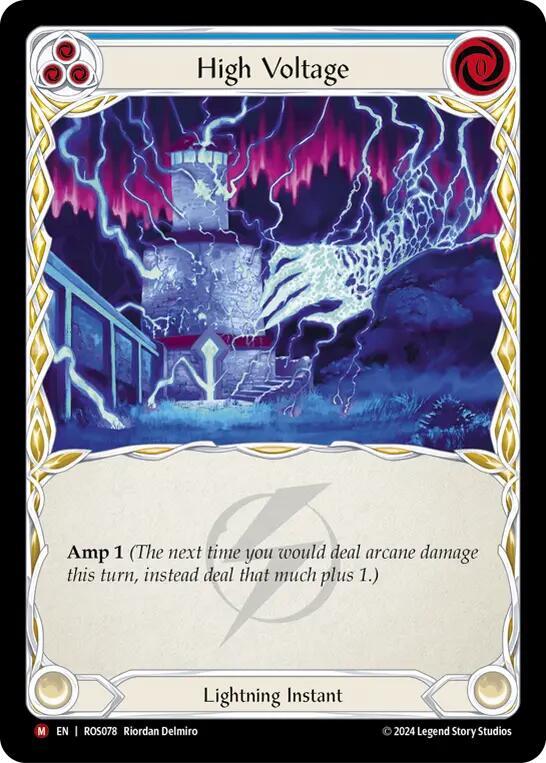 High Voltage card image