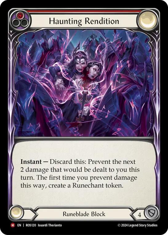 Haunting Rendition card image