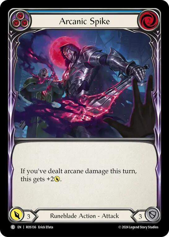 Arcanic Spike (Blue) card image