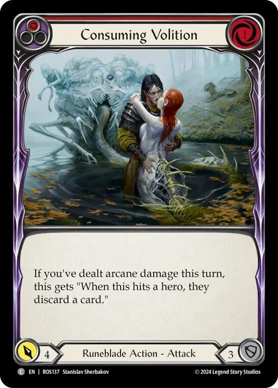 Consuming Volition (Red) card image