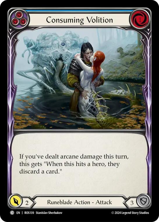Consuming Volition (Blue) card image