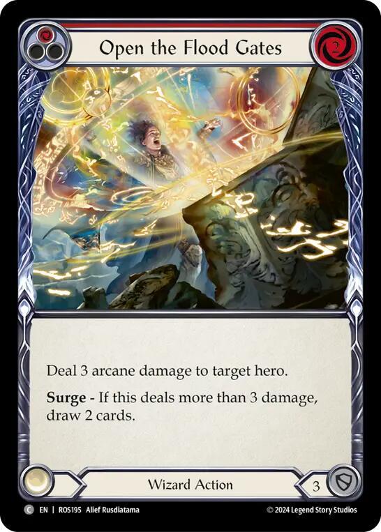 Open the Flood Gates (Red) card image