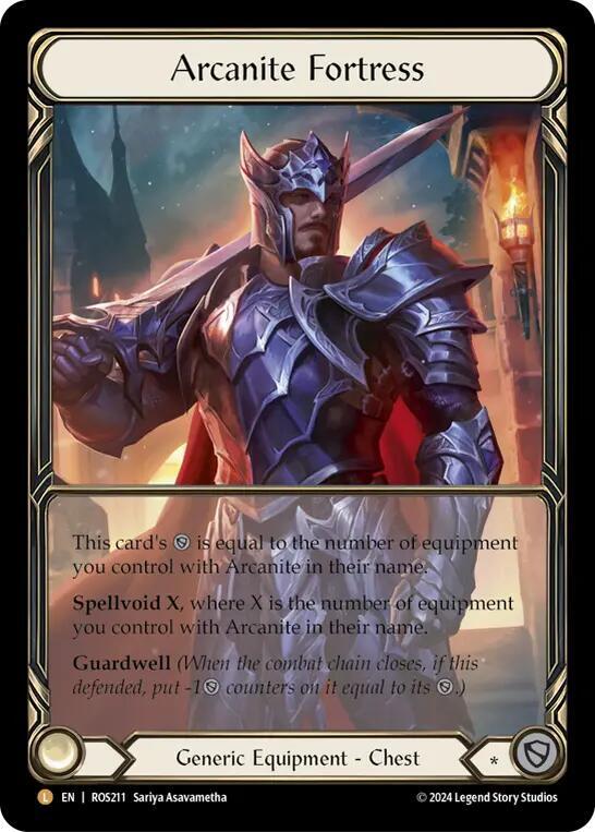 Arcanite Fortress (Extended Art) card image