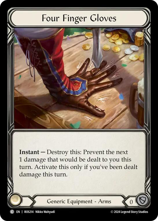 Four Finger Gloves card image