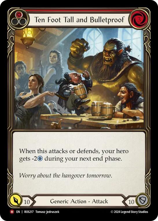 Ten Foot Tall and Bulletproof card image
