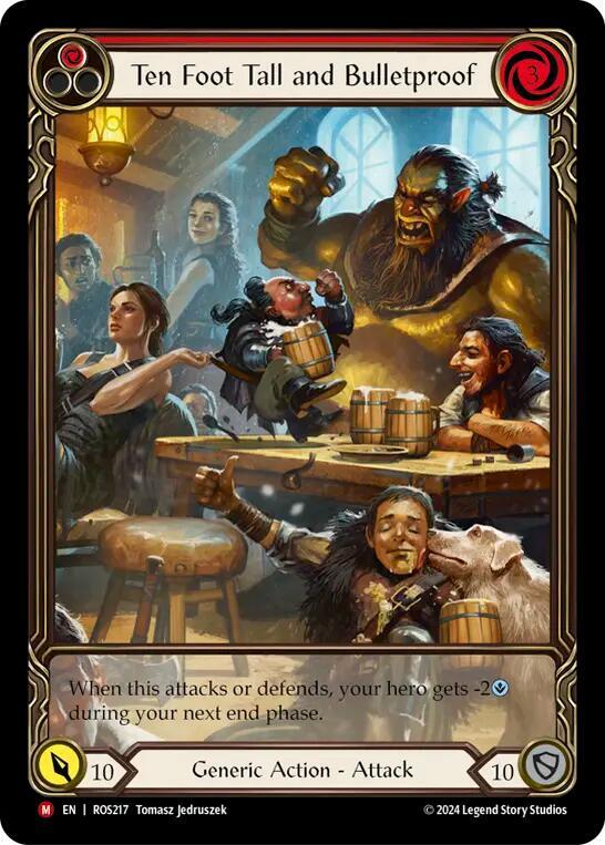 Ten Foot Tall and Bulletproof (Extended Art) card image