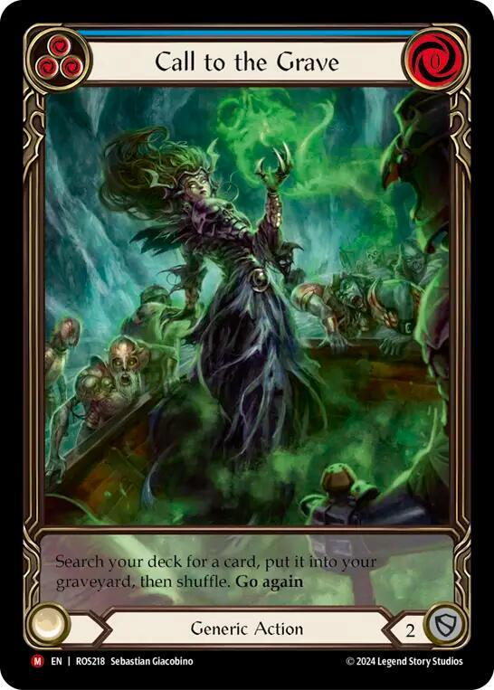 Call to the Grave (Extended Art) card image