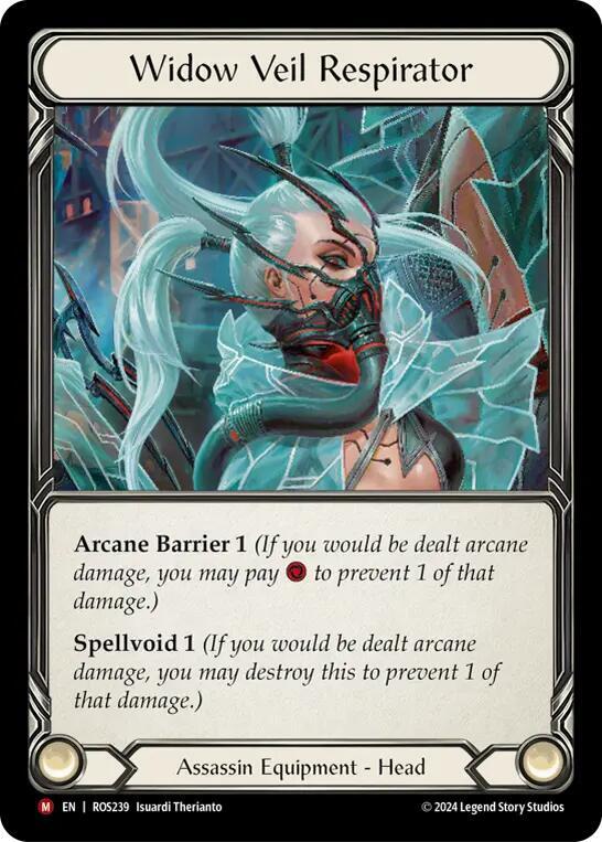 Widow Veil Respirator card image