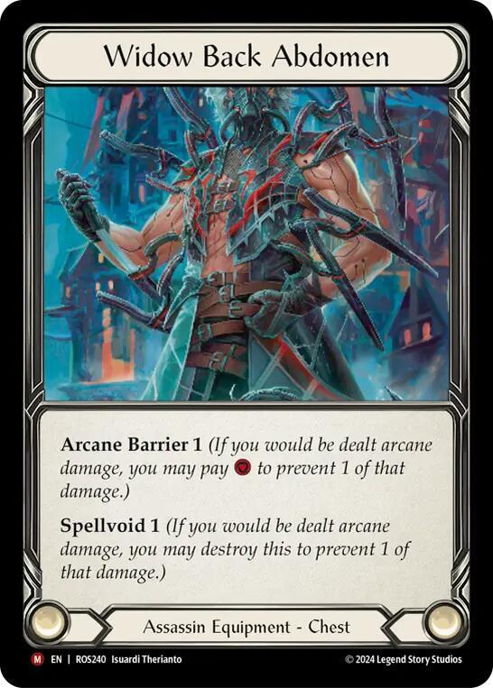 Widow Back Abdomen card image