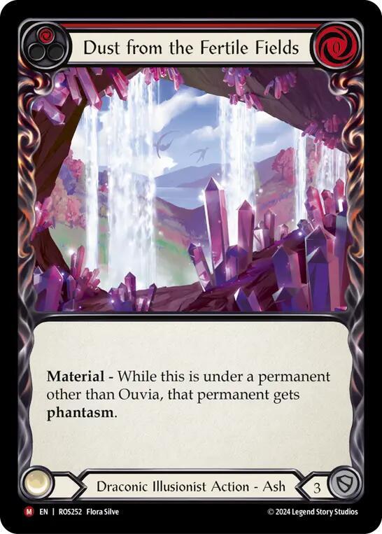 Dust from the Fertile Fields card image