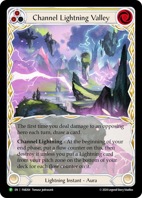 Channel Lightning Valley - FAB264 card image