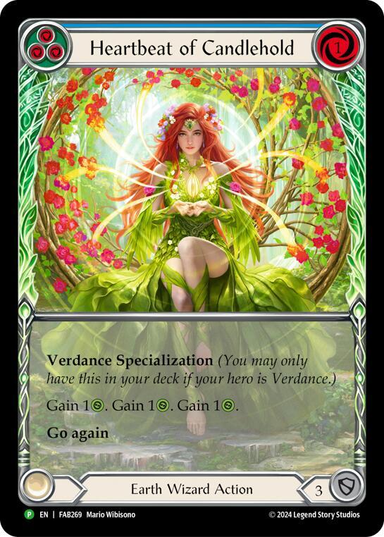 Heartbeat of Candlehold (Extended Art) - FAB269 card image