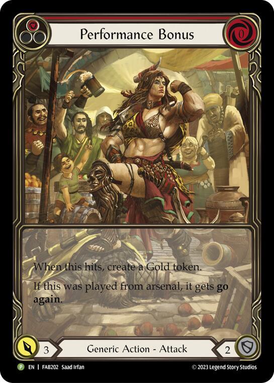 Performance Bonus (Red) - FAB202 card image