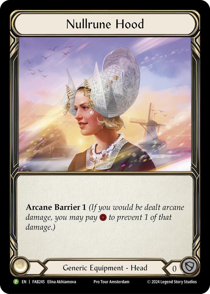 Nullrune Hood - FAB245 card image