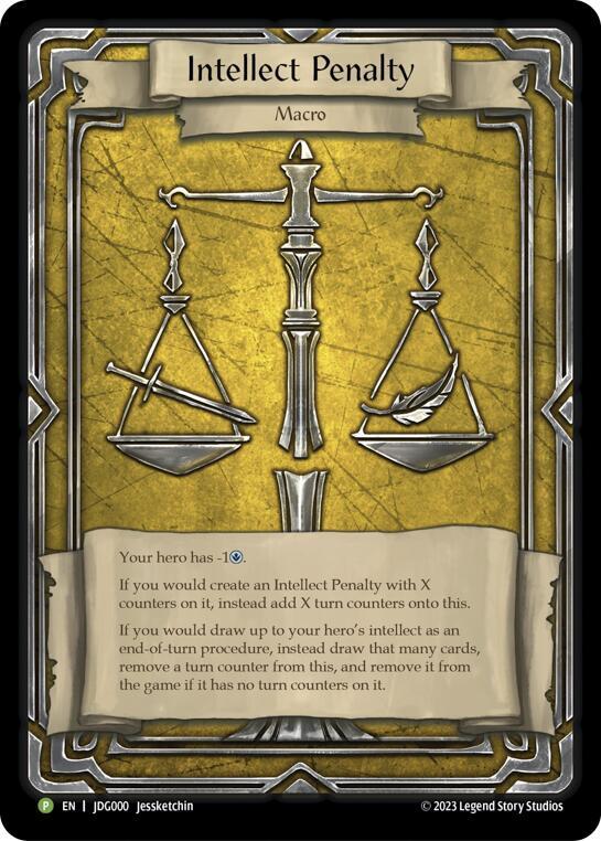 Intellect Penalty - JDG000 card image