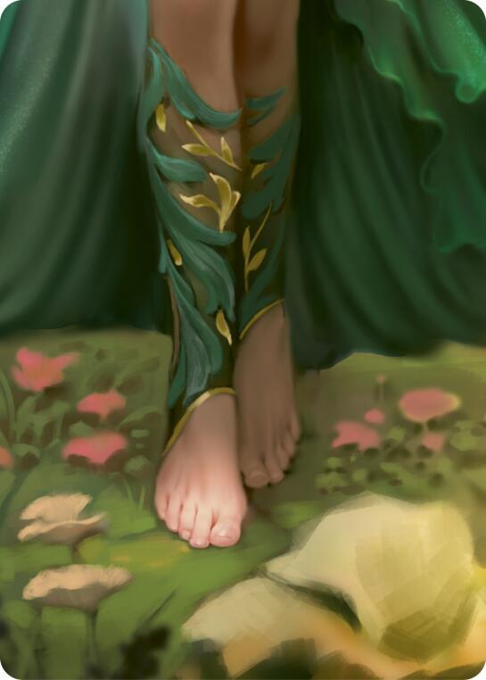 Sanctuary of Aria // Verdance, Thorn of the Rose (Bottom center) card image