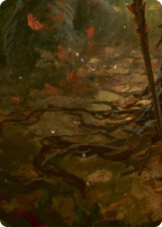 Sanctuary of Aria // Florian, Rotwood Harbinger (Bottom left) card image