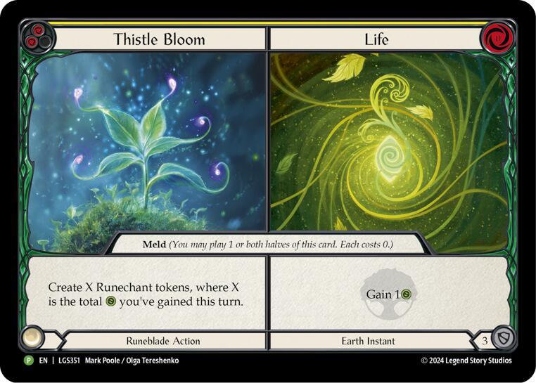 Thistle Bloom // Life - LGS351 card image