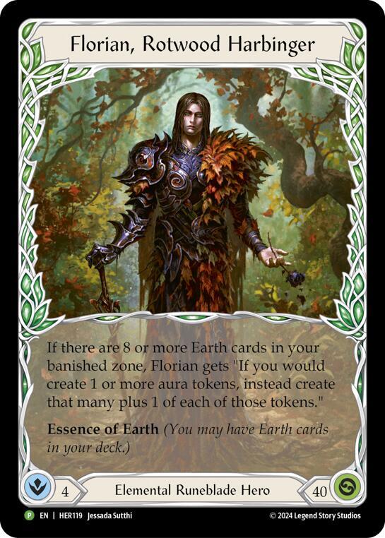 Florian, Rotwood Harbinger - HER119 card image