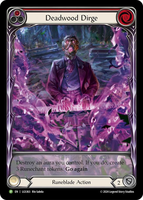 Deadwood Dirge (Red) (Extended Art) - LGS363 card image