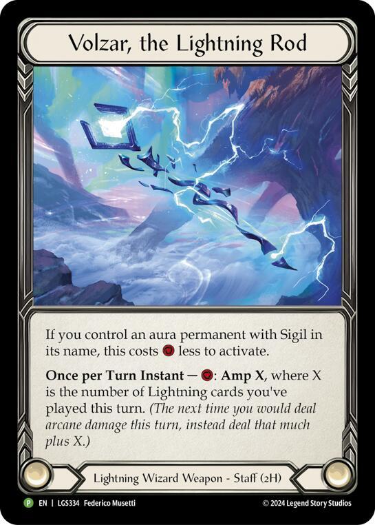Volzar, the Lightning Rod - LGS334 card image