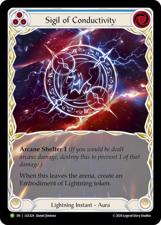 Sigil of Conductivity (Extended Art) - LGS324 card image