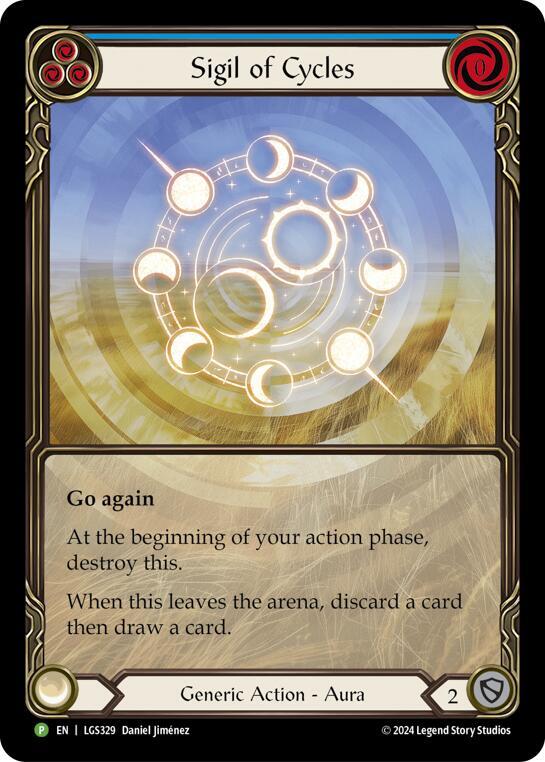 Sigil of Cycles (Extended Art) - LGS329 card image