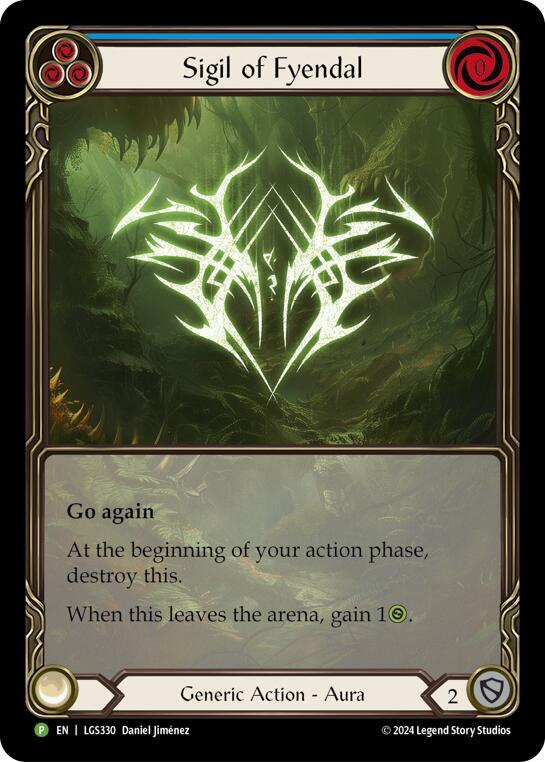 Sigil of Fyendal (Extended Art) - LGS330 card image