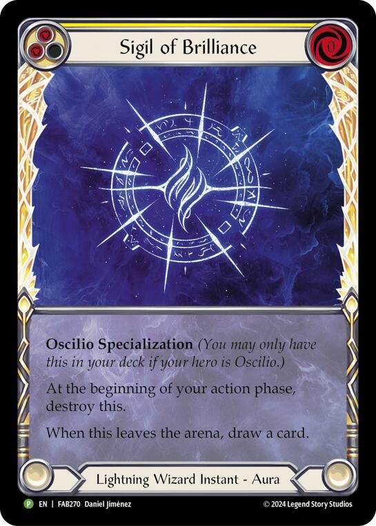Sigil of Brilliance (Extended Art) - FAB270 card image