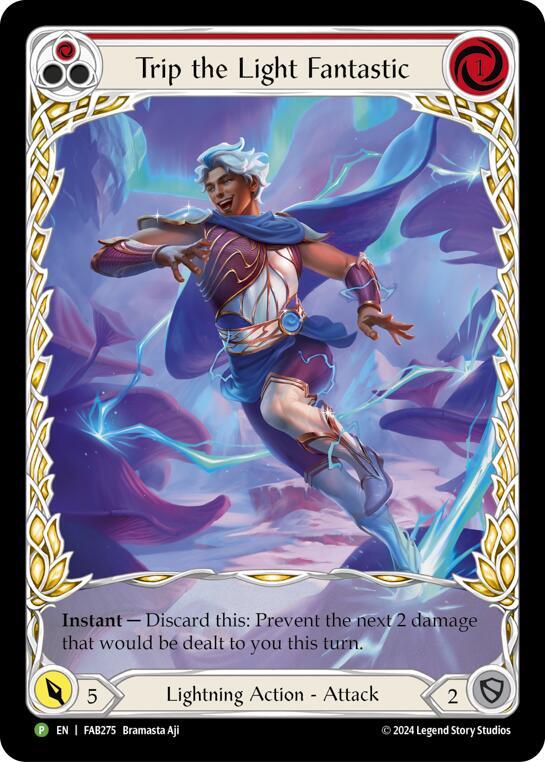 Trip the Light Fantastic (Red) (Extended Art) - FAB275 card image