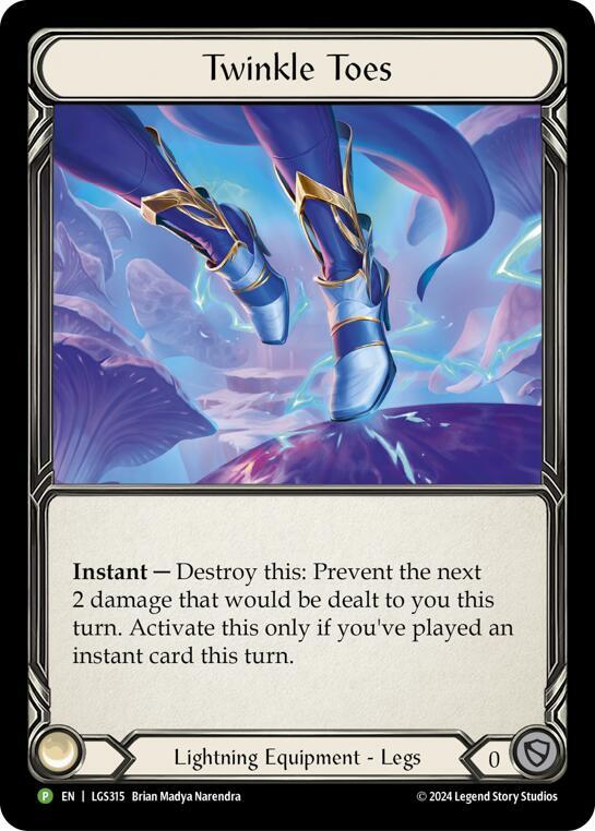 Twinkle Toes - LGS315 card image