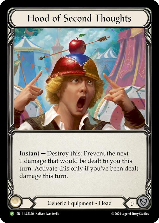 Hood of Second Thoughts - LGS320 card image