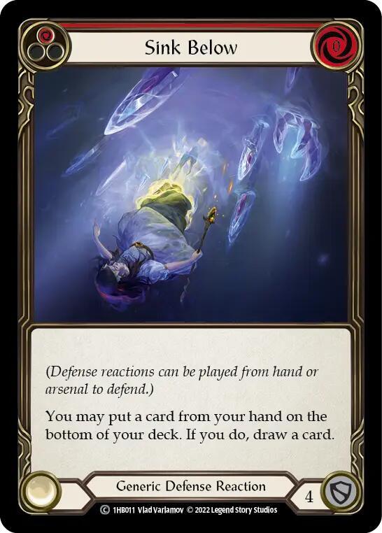 Sink Below (Red) card image