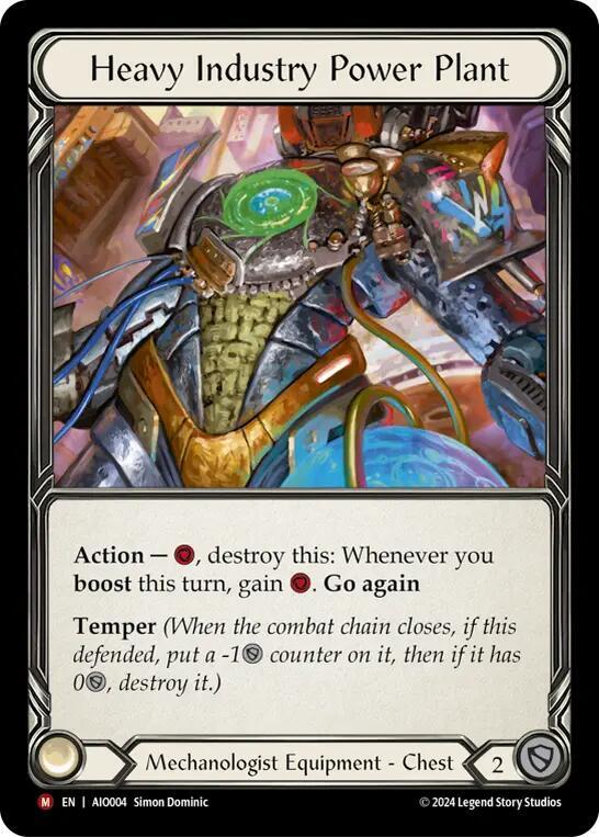 Heavy Industry Power Plant card image