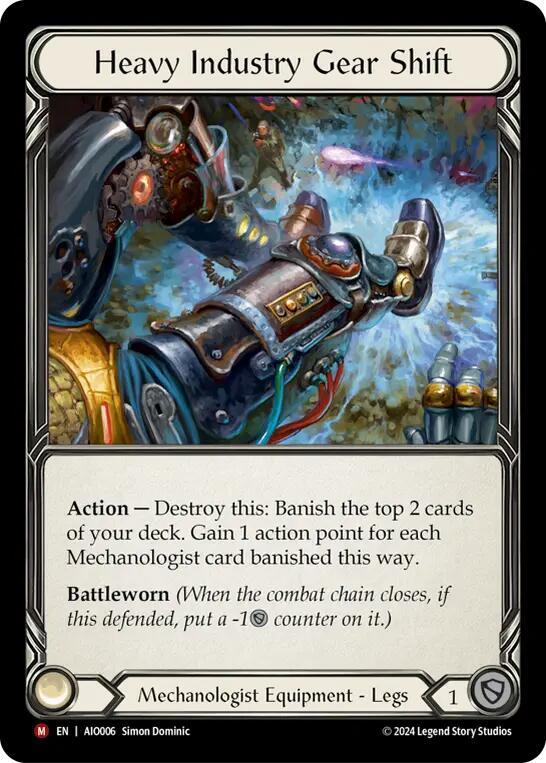 Heavy Industry Gear Shift card image