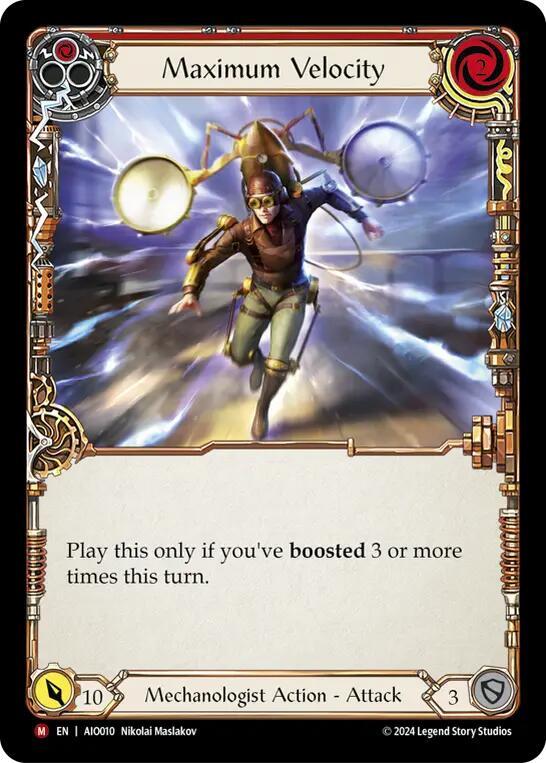 Maximum Velocity card image