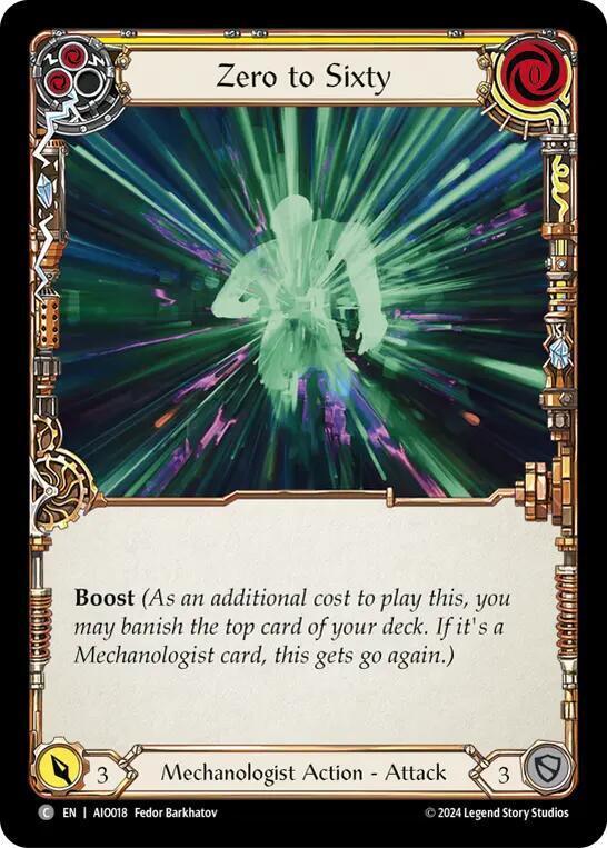Zero to Sixty (Yellow) card image