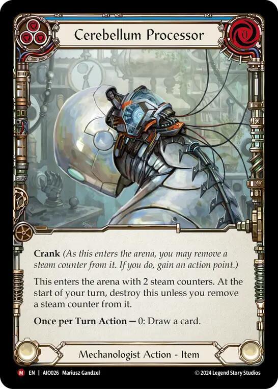 Cerebellum Processor card image
