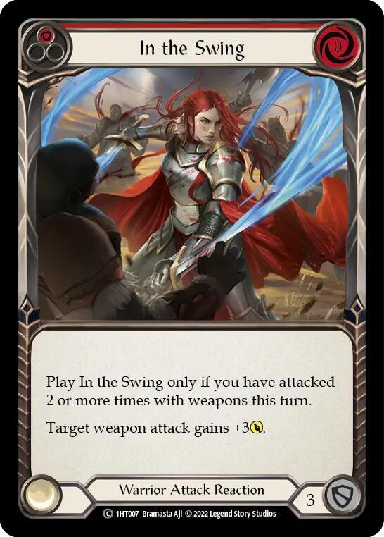 In the Swing (Red) card image