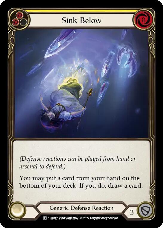Sink Below (Yellow) card image