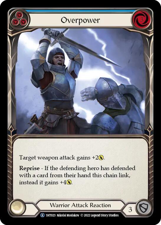 Overpower (Blue) card image