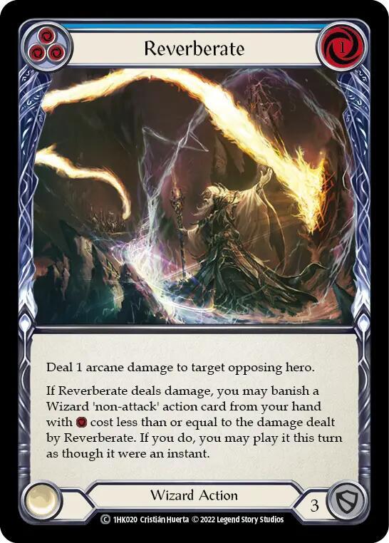Reverberate (Blue) card image